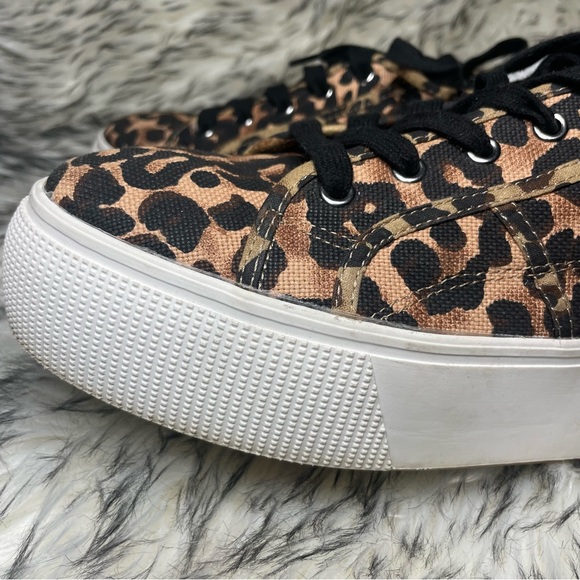 Steve Madden Emmi Leopard Print Women’s platform sneakers - Picture 4 of 6